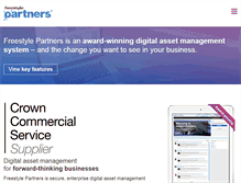 Tablet Screenshot of freestylepartners.co.uk